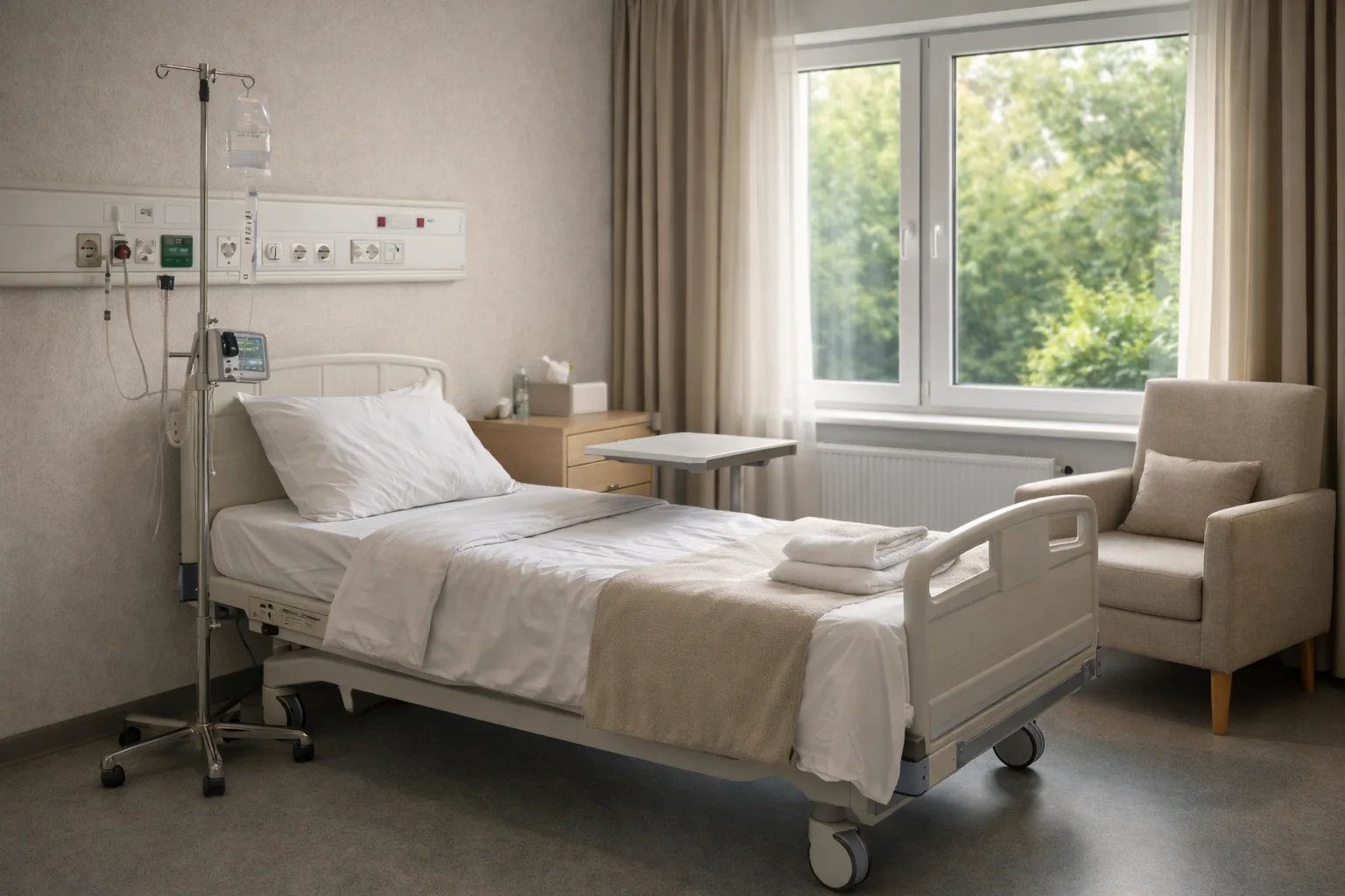 Одноместная палата — стационар «Доктора мне» в городе Александровск-Сахалинский